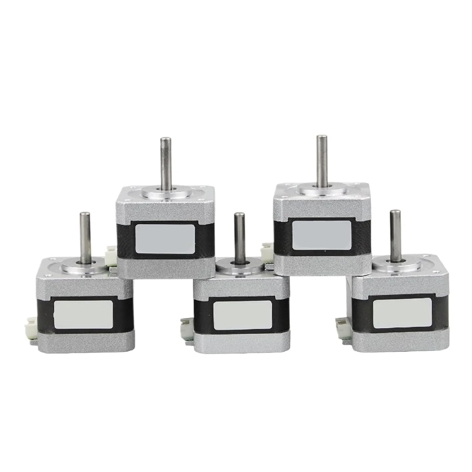 موتور پله ای 42 میلی متری Nema 17 با زاویه 0.9 درجه و گشتاور 22N.cm، 4 سیمه، موتور پله ای 34 میلی متری برای پرینتر سه بعدی XYZ (تک عدد)