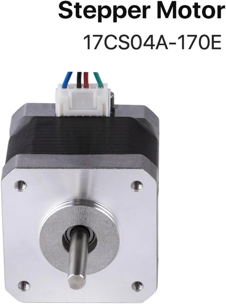 موتور پله ای Nema 17، 0.42N.m، 1.7A، 2 فاز، 40 میلی متر، 4 سیم برای دستگاه فرز چاپگر سه بعدی