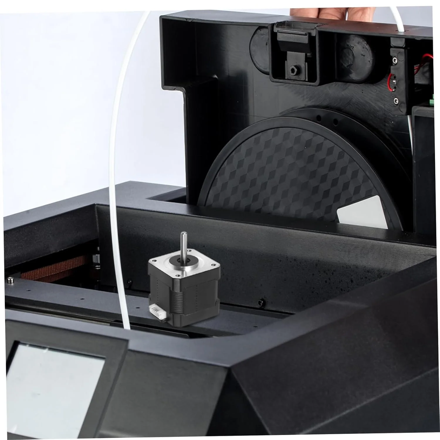 موتور DC الکتریکی برای پروژه‌های DIY، موتور پله‌ای 2 فاز جایگزین تسمه و دقت بالا