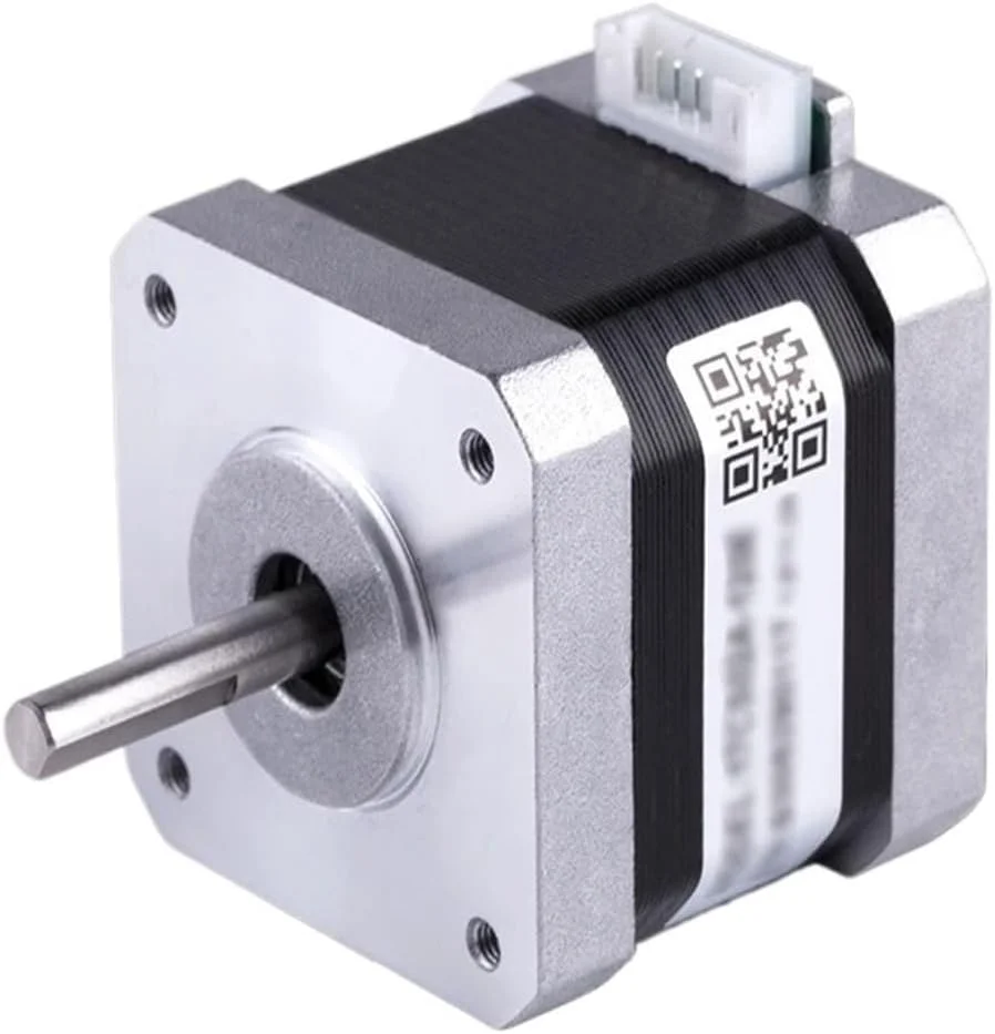 موتور پله ای دو فاز Nema17 مدل 17CS02A-120E، 0.2N.m 1.2A 40mm با قطر شفت 5mm برای پرینتر سه بعدی