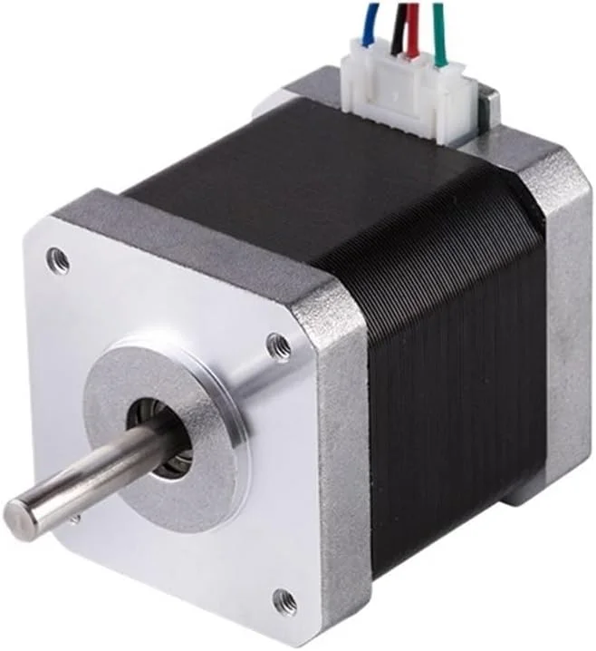 موتور پله ای Nema 17، 52N.cm، 48mm، 1.8A، 2 فاز، 4 سیم برای دستگاه فرز پرینتر سه بعدی