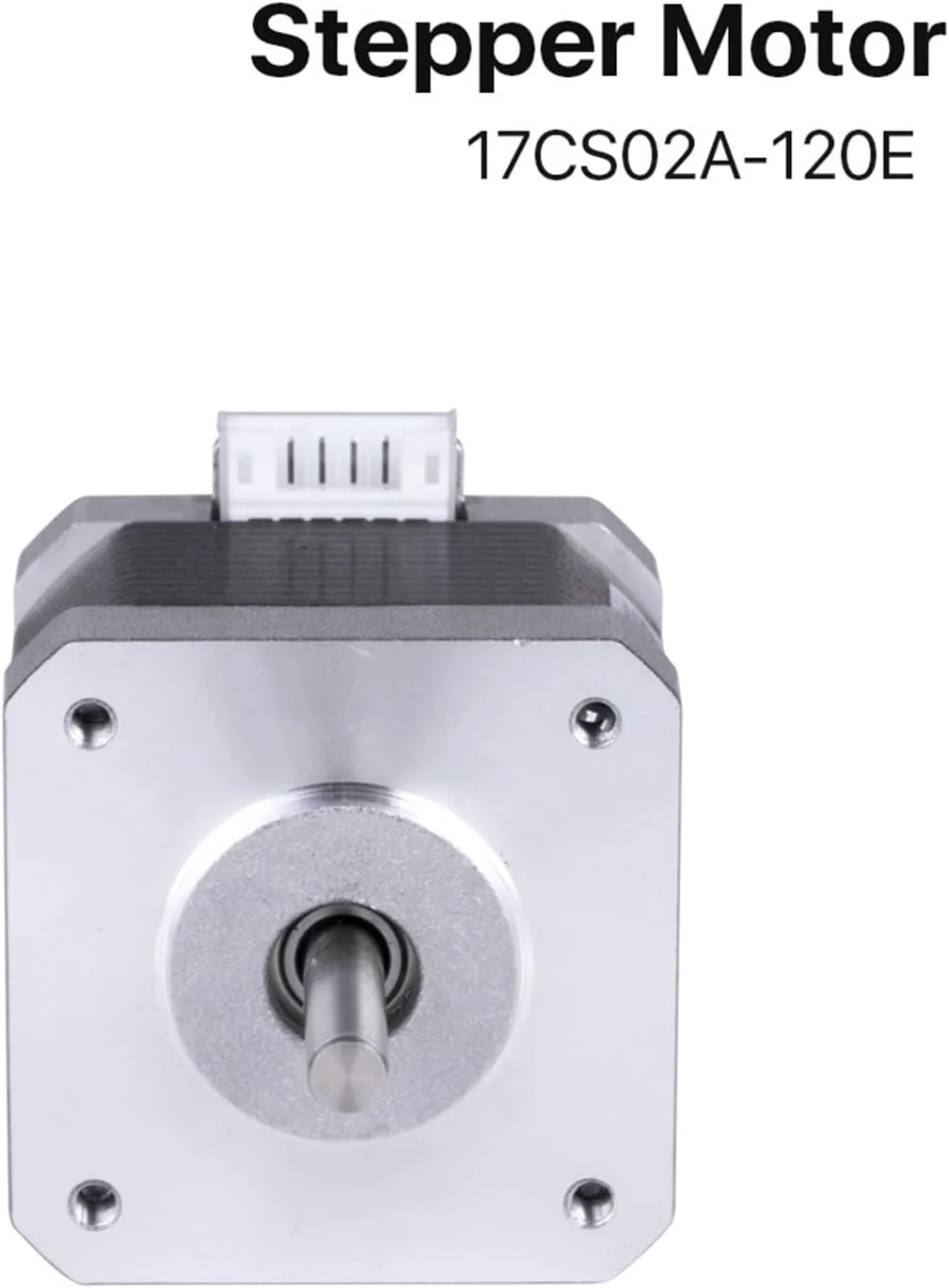 موتور پله ای دو فاز Nema17 مدل 17CS02A-120E، 0.2N.m 1.2A 40mm با قطر شفت 5mm برای پرینتر سه بعدی
