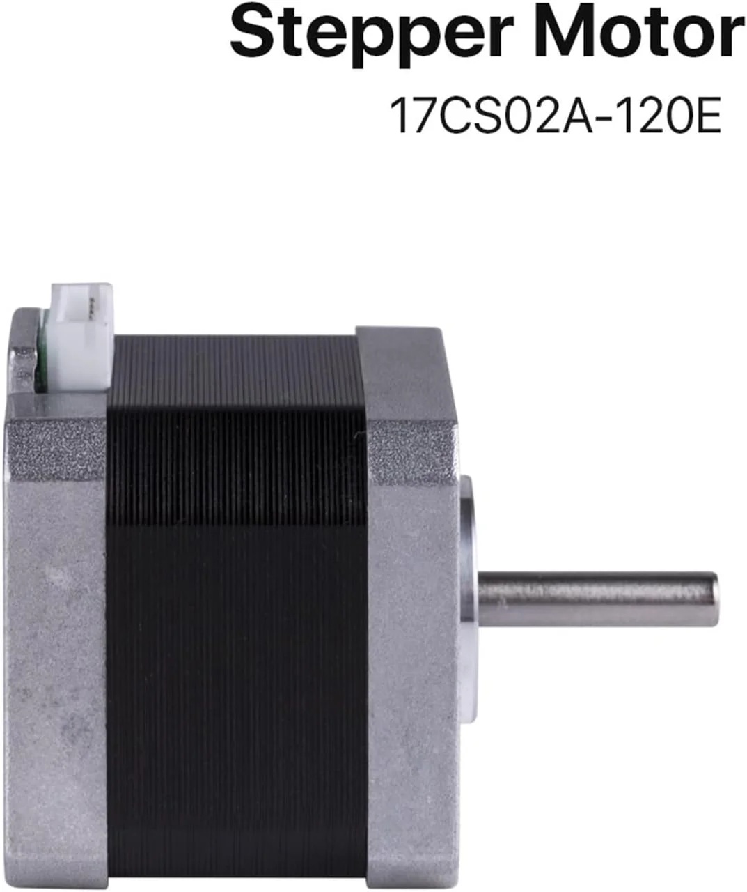 موتور پله ای دو فاز Nema17 مدل 17CS02A-120E، 0.2N.m 1.2A 40mm با قطر شفت 5mm برای پرینتر سه بعدی