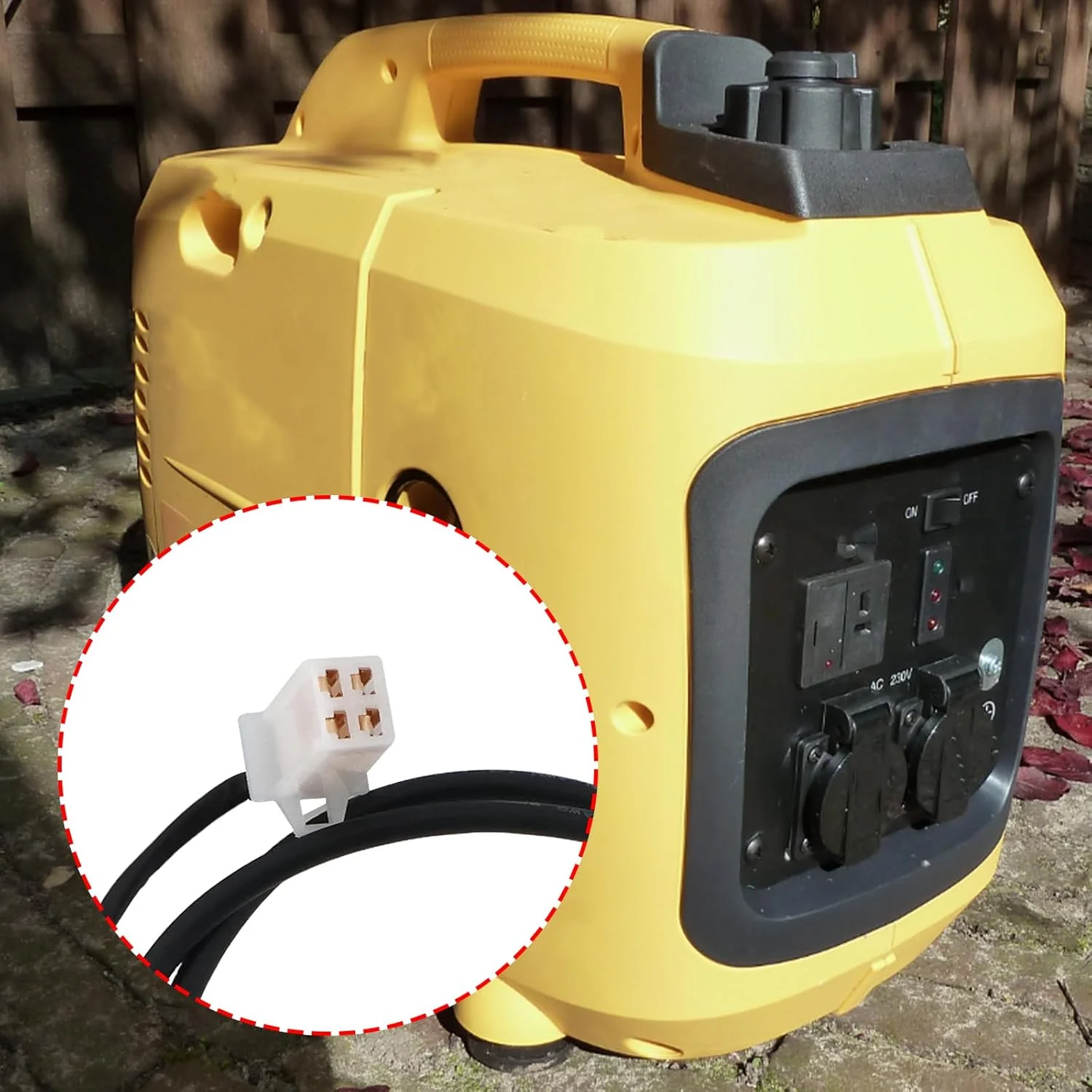 موتور پله ای DC ژنراتور SING F LTD مدل 24BYJ24 8V سازگار با KIPOR IG770 IG1000/2000 IG2600