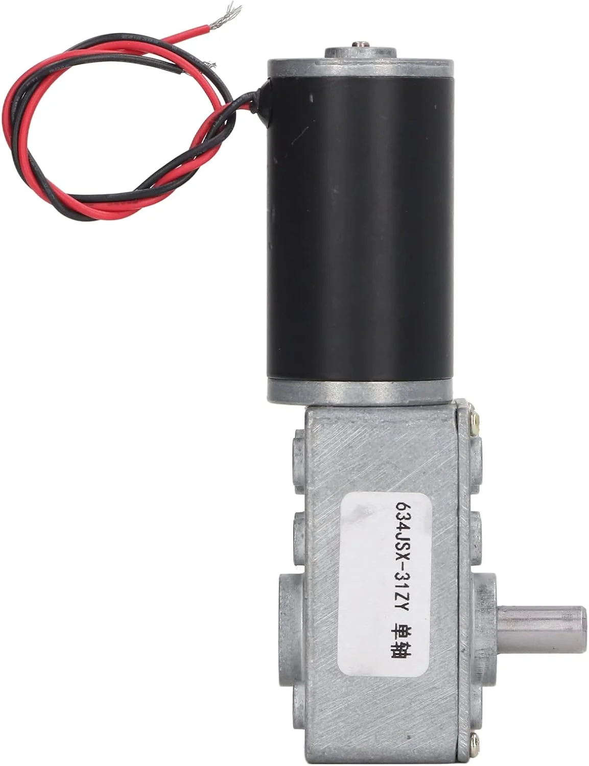 موتور گیربکس DC کم صدا و کم حرارت CW CCW تک شفت کاهنده دور برای دستگاه چاپگر DC24V (10 دور در دقیقه)