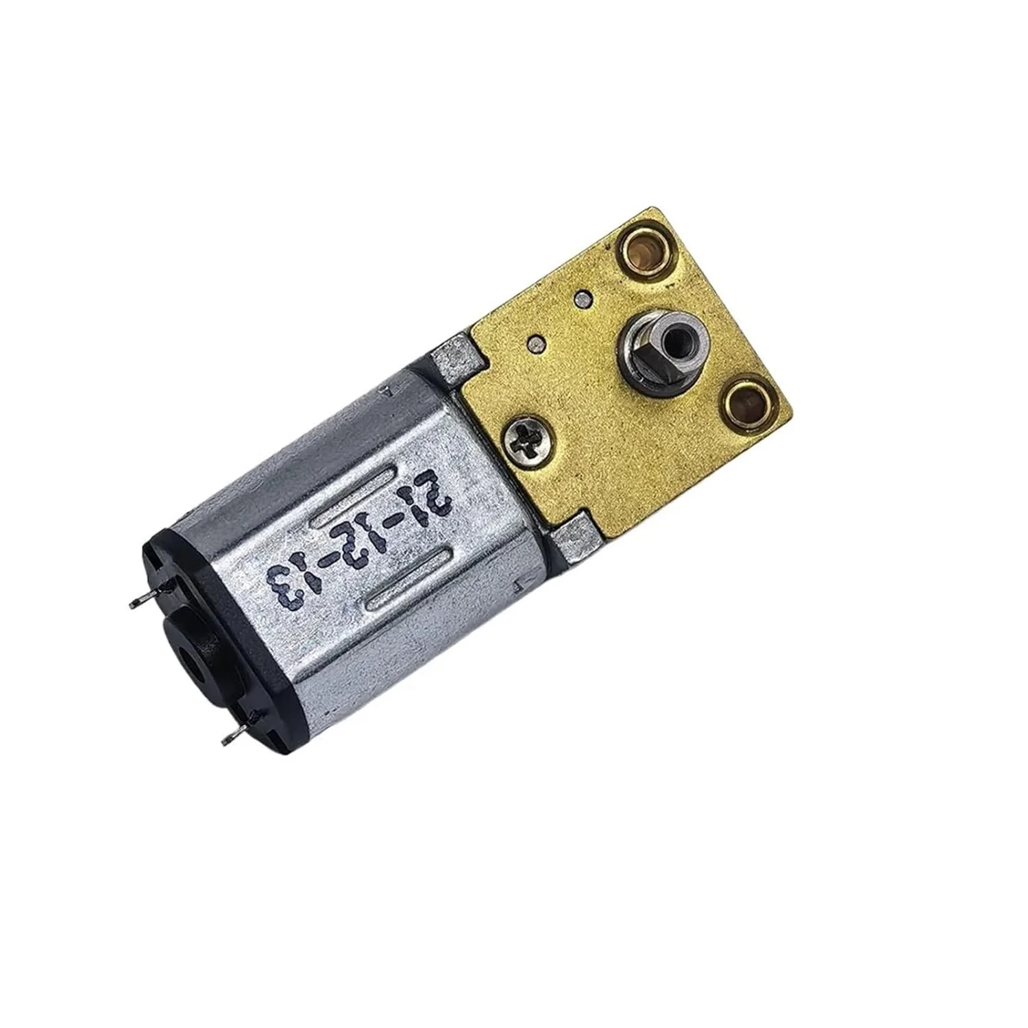 موتور گیربکس دو شفت N20 مینی DC 3V 3.7V 5V 850RPM شفت D گشتاور بالا جعبه فلزی کاهنده 1 عدد