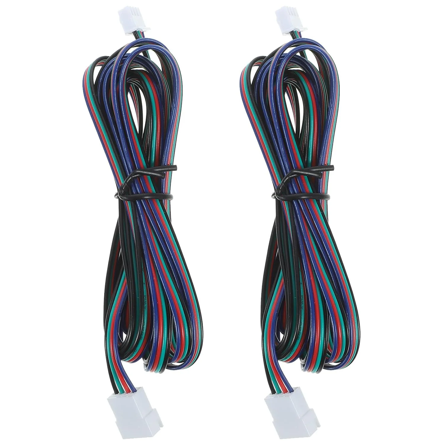 ۲ عدد کابل افزایش طول موتور پرینتر سه بعدی - کابل افزایش طول موتور، کانکتور، سیم کشی، ترمینال - سیم انتقال برق توسعه یافته برای لوازم پرینتر