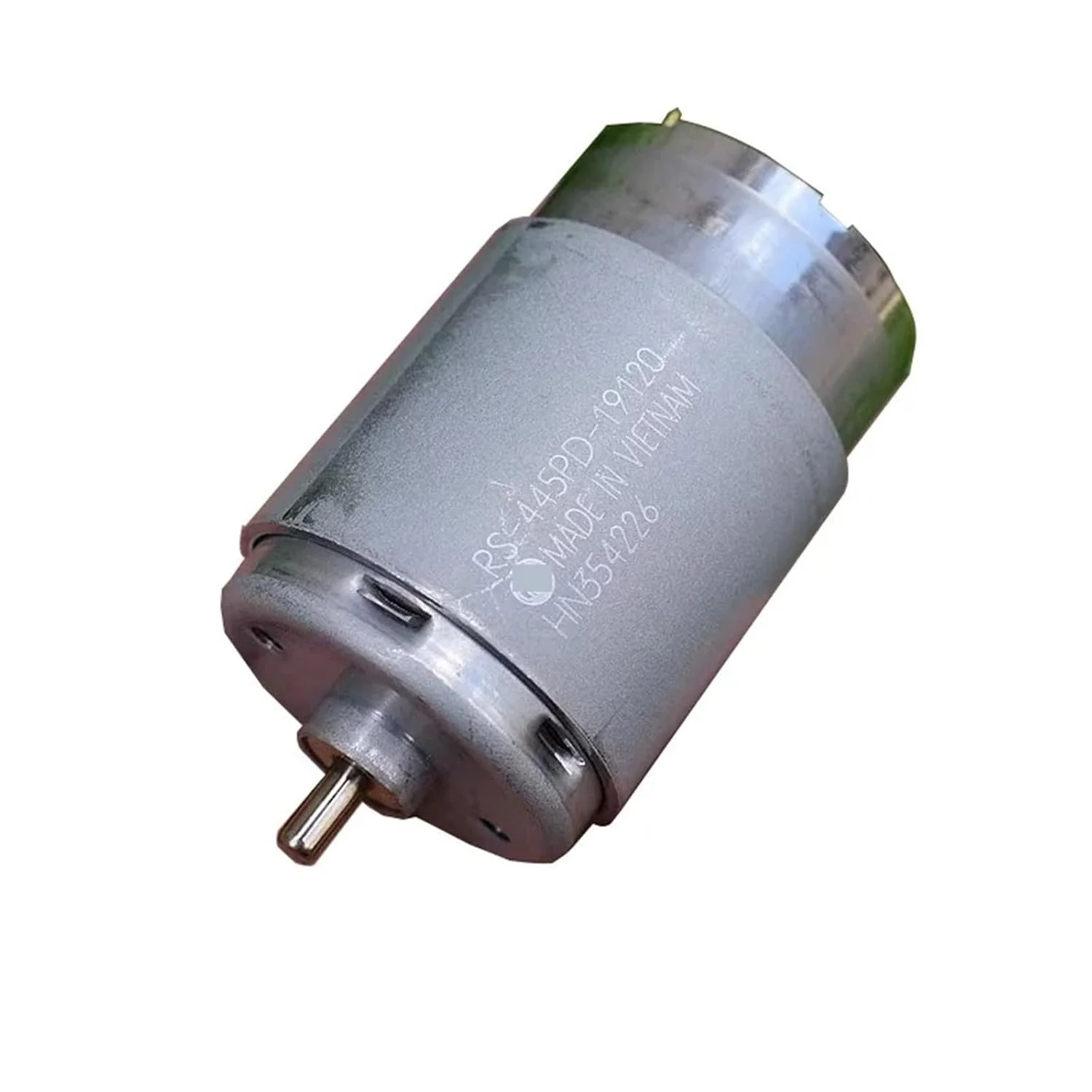 موتور براش کربنی DC 24V 6600RPM با گشتاور بالا مدل RS-445PD، یک عدد