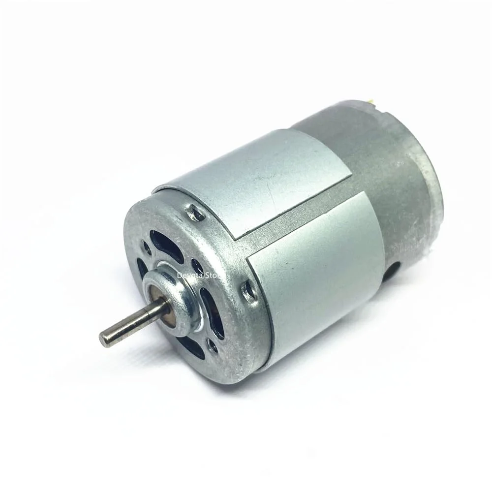 موتور الکتریکی کوچک DC پرسرعت RS385، 12 ولت 24 ولت، مناسب برای پرینتر هوشمند، 4000 دور در دقیقه 8000 دور در دقیقه - (ولتاژ (V): 24 ولت 7500 دور در دقیقه)