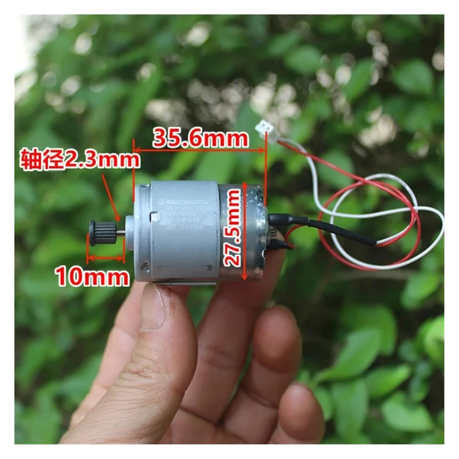 استارتر الکترونیکی برس کربنی RS385PV12220R موتور DC 12V-24V 4850RPM RS-385PH-12220 گشتاور بزرگ برای استارتر موتور پرینتر لوازم خانگی