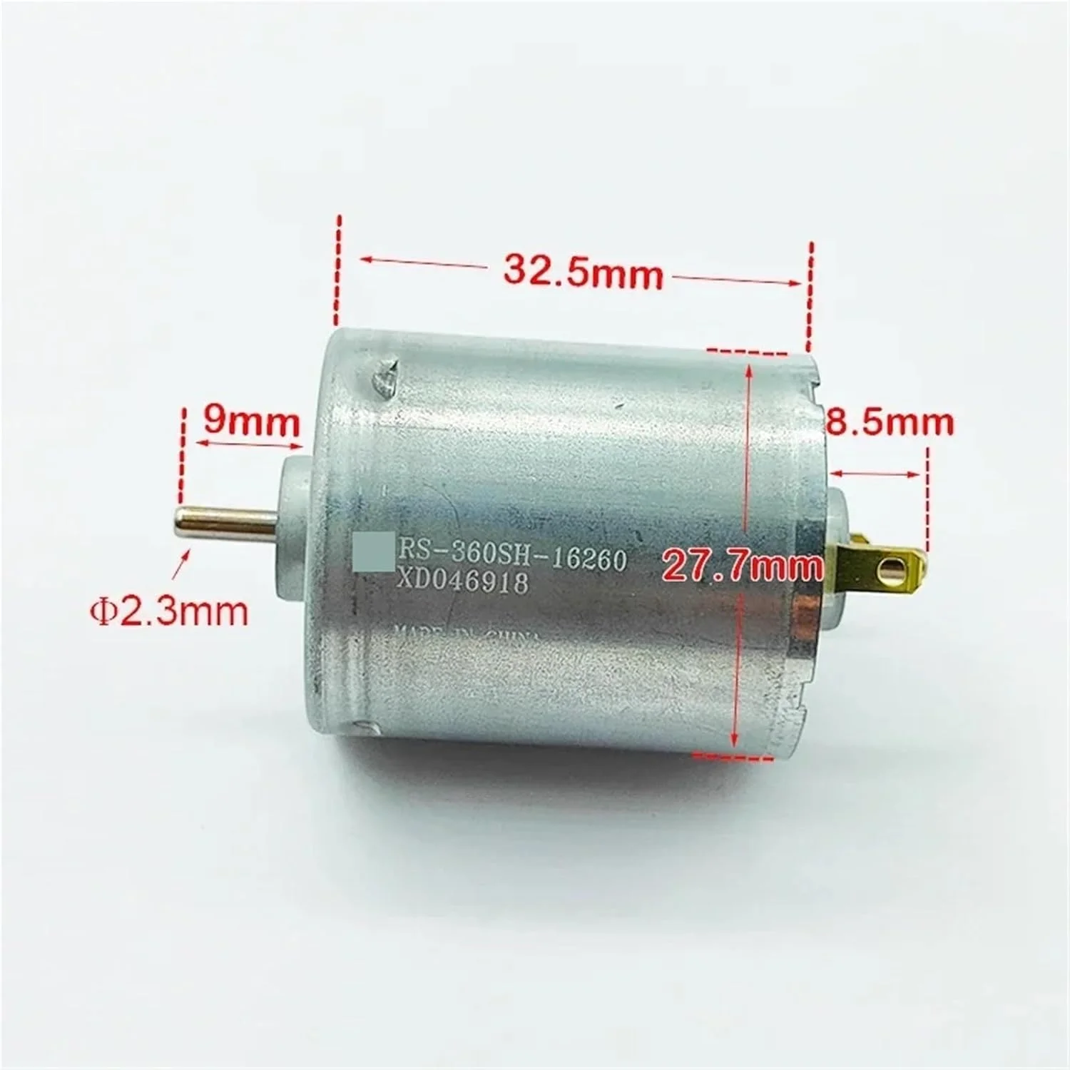 موتور دقیق براش خورده با گشتاور بالا RS-360SH-16260 DC 12V 24V 6800-13800RPM 1 عدد