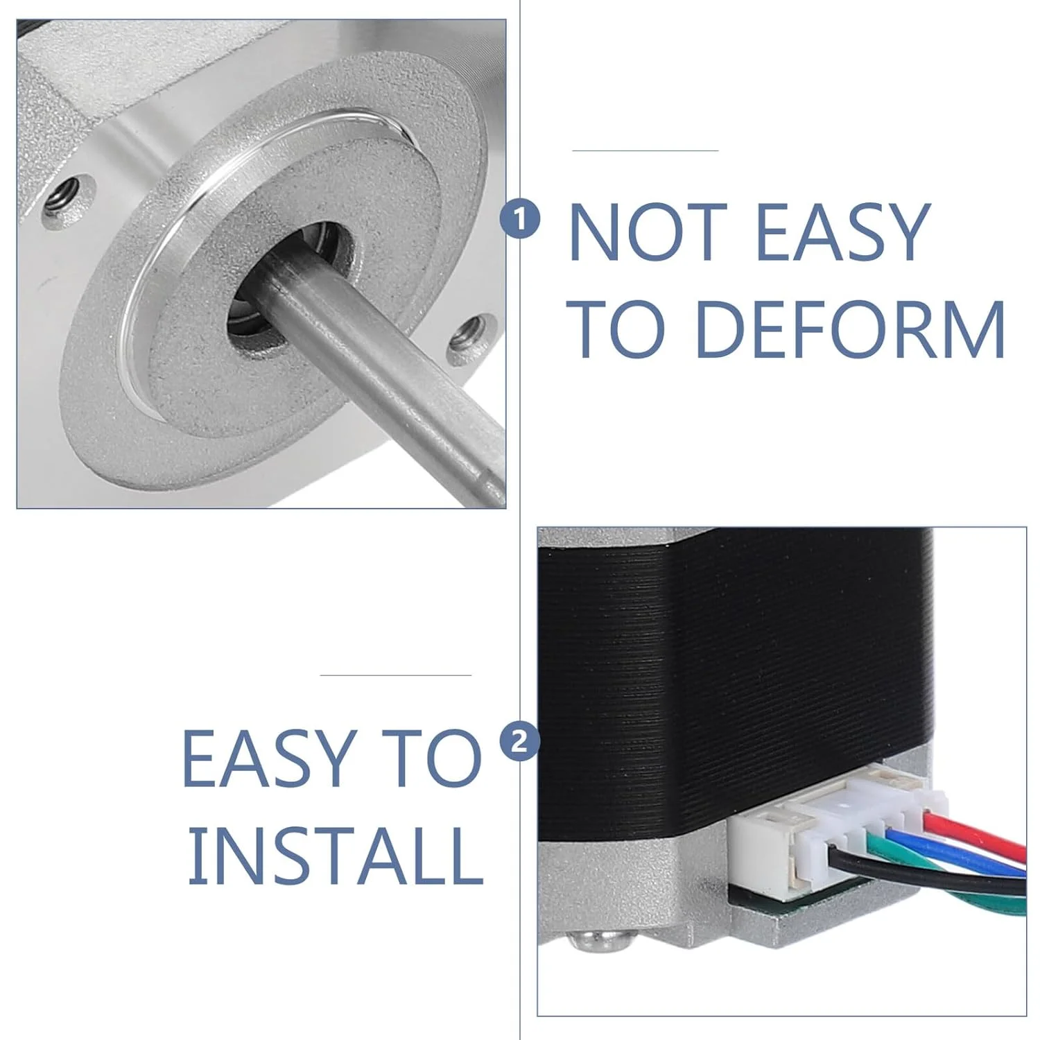 موتور پله‌ای پرینتر سری DC با مصرف برق پایین، موتور الکتریکی میکرو برای چاپ دقیق و طولانی مدت در مصارف خانگی و آموزشی