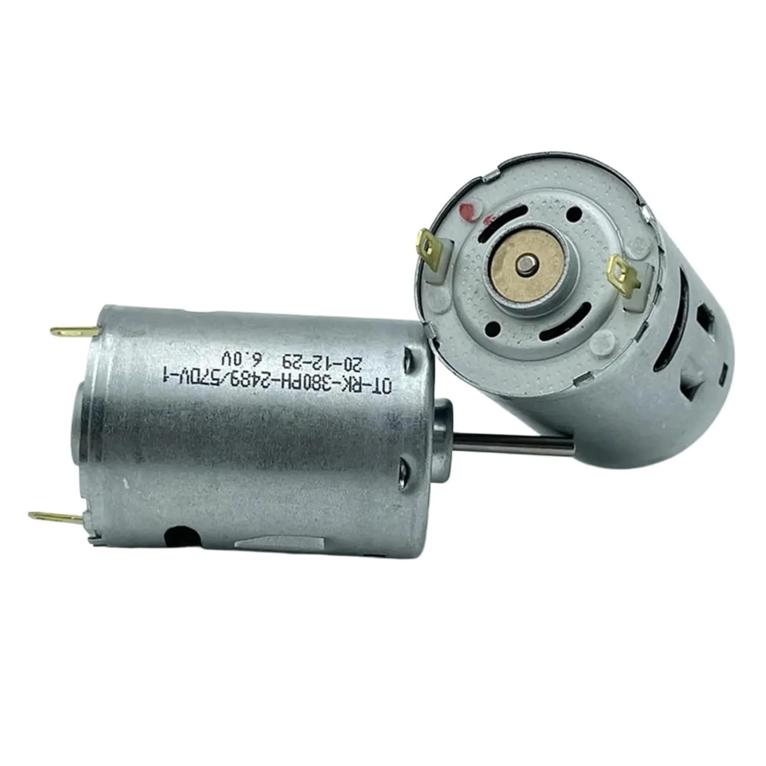 موتور الکتریکی برس کربنی گرد کوچک 28 میلی متری 380 DC6V 7.2V 9.6V 12V 13000 دور در دقیقه با سرعت بالا 1 عدد