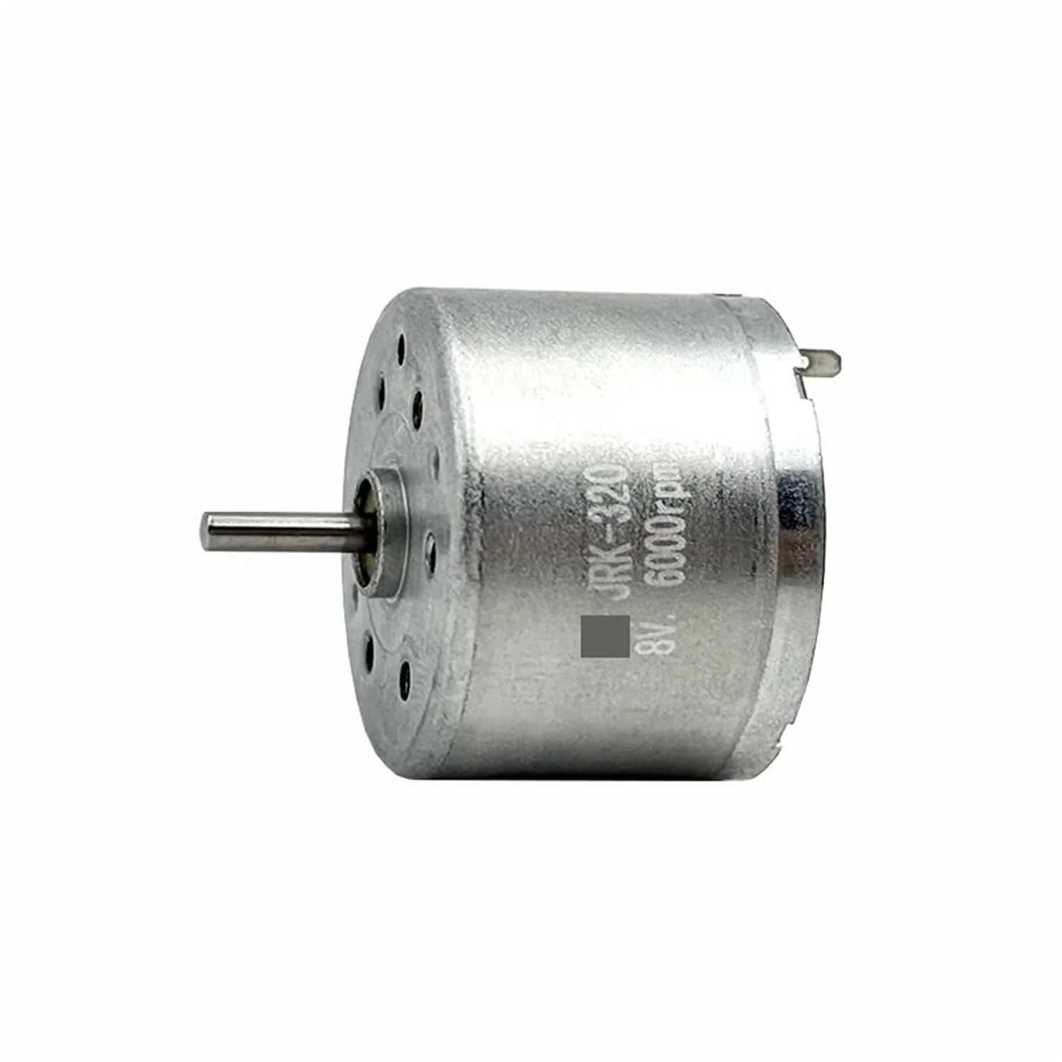 موتور الکتریکی مینی RK-320T-11440 DC 3V 5V 6V 8V 6000RPM، اسپیندل گرد کوچک 24 میلی‌متری، 1 عدد