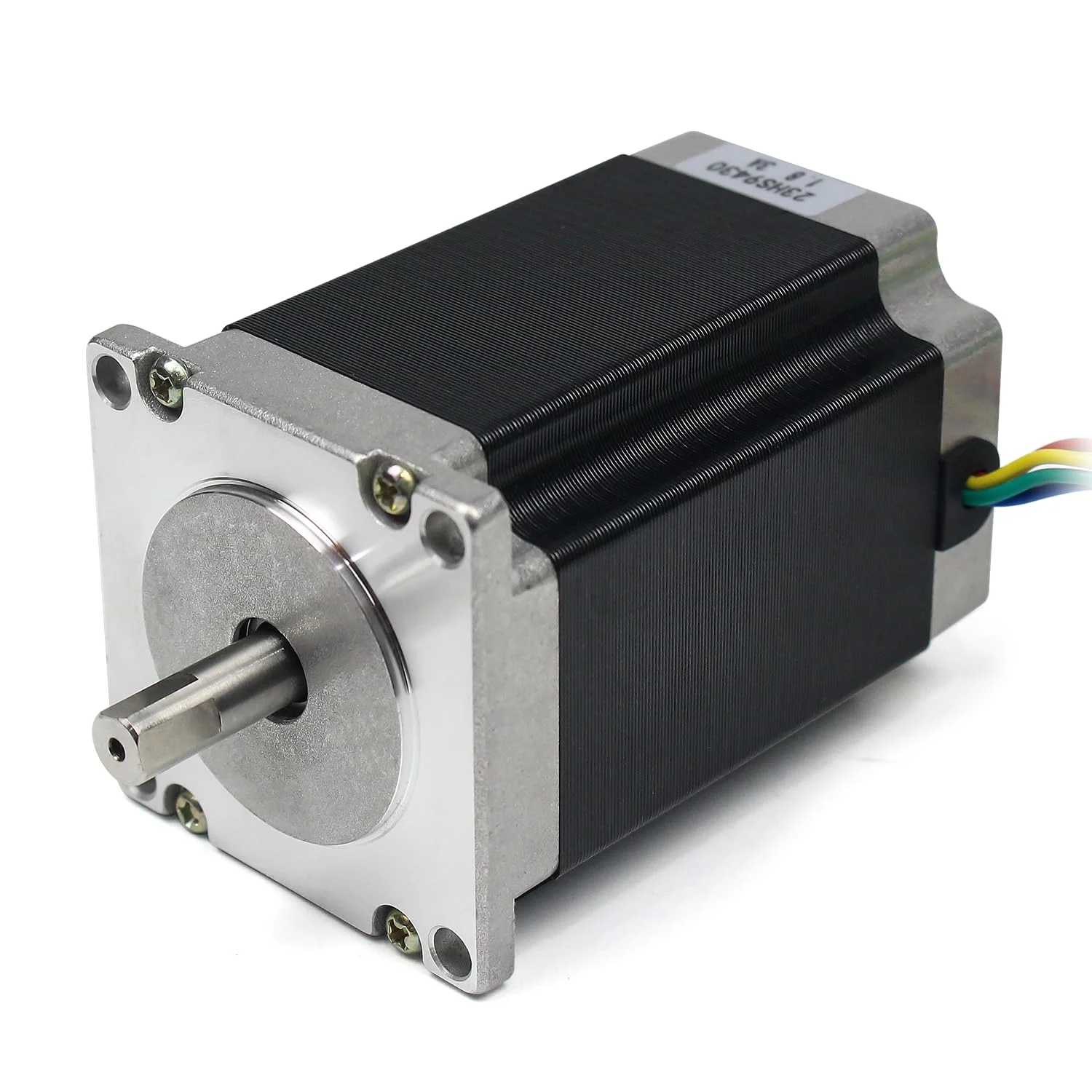 موتور پله ای RATTMMOTOR Nema23 مدل 23HS9430، 308oz-in، 1.8 درجه، 3 آمپر، 2 فاز، گشتاور بالا، هایبرید CNC، 81 میلی متر، 4 سیم برای دستگاه فرز CNC، چاپگر سه بعدی، ربات