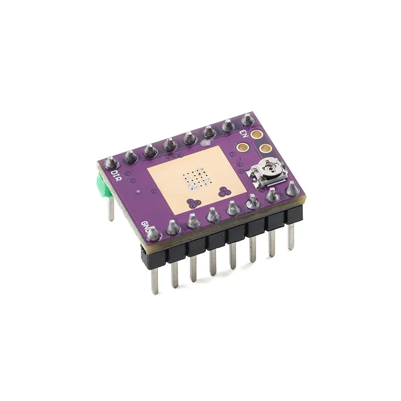 دو عدد برد بنفش ماژول TMC2209 درایور موتور پله ای بی صدا برای پرینتر سه بعدی - سازگار با Smoothieboard دو عدد برد بنفش ماژول TMC2209 درایور موتور پله ای بی صدا برای پرینتر سه بعدی - سازگار با Smoothieboard
