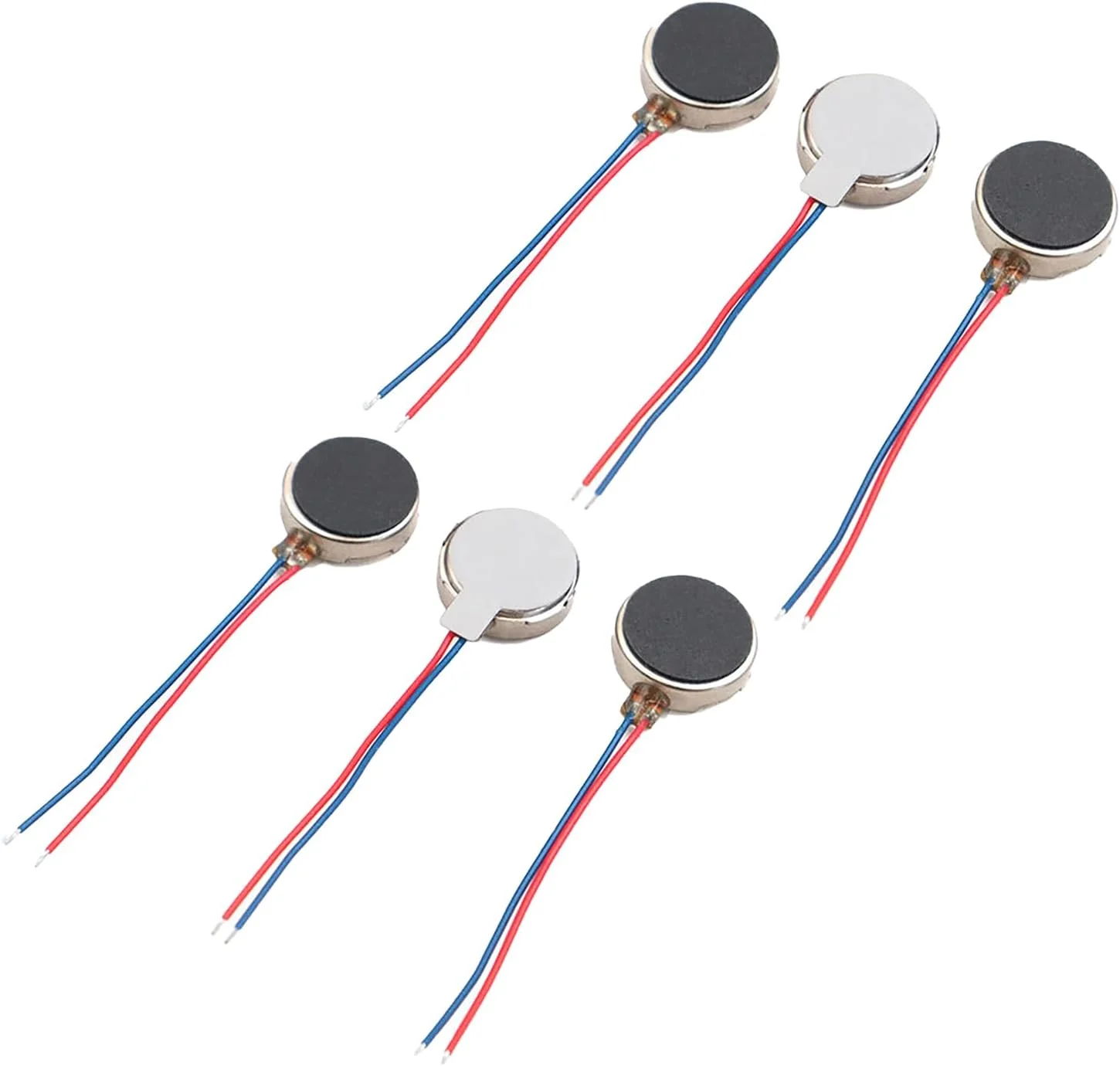 موتور ویبره سکه ای تخت 1027 مناسب تلفن همراه، پیجر، پرینتر سه بعدی DC3V، موتور ویبره 11000 دور در دقیقه