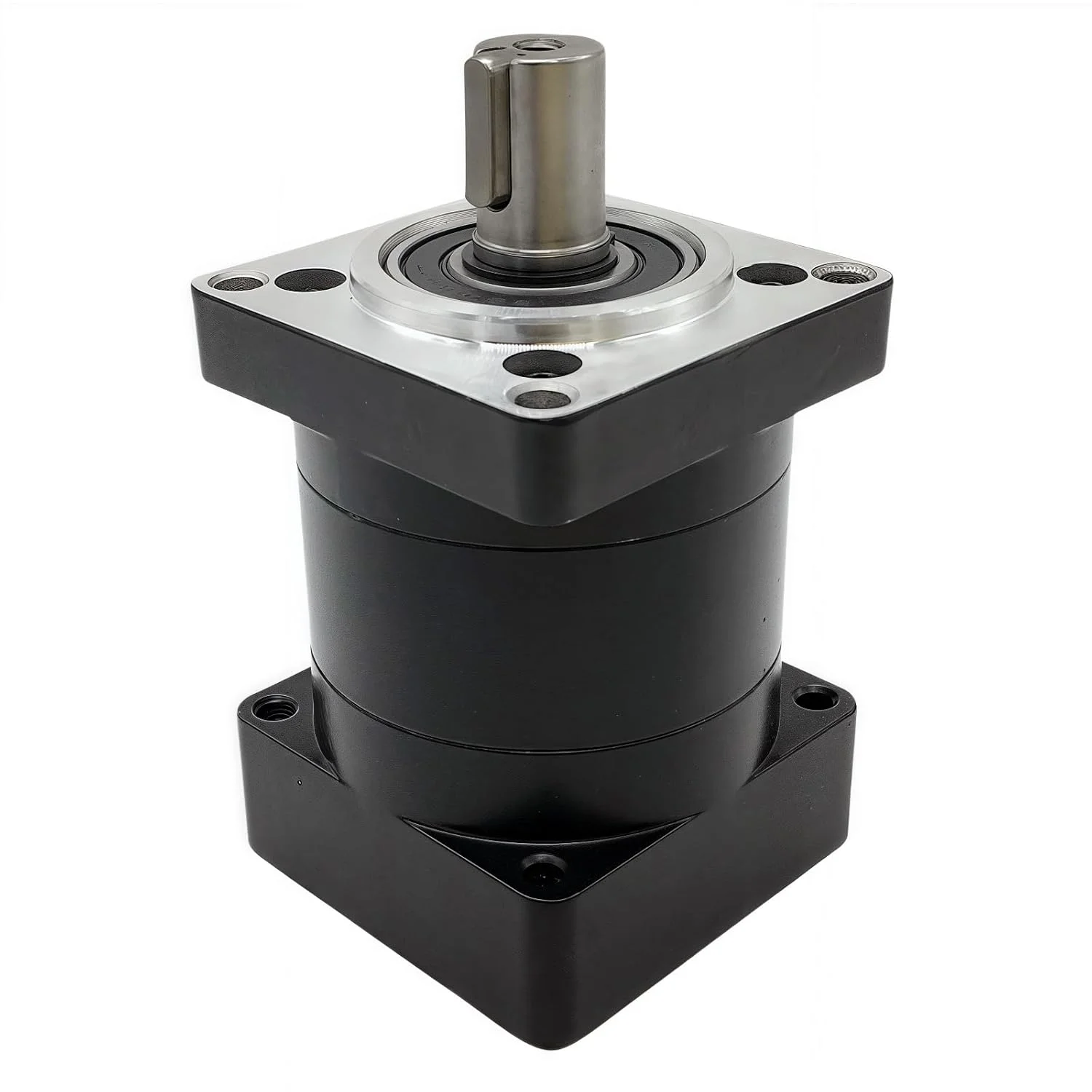 گیربکس سیاره ای با نسبت 3:1 Nema34 کاهنده دنده سر گیربکس لقی < 20 دقیقه قوس برای شفت ورودی 14 میلی متر شفت خروجی 16 میلی متر