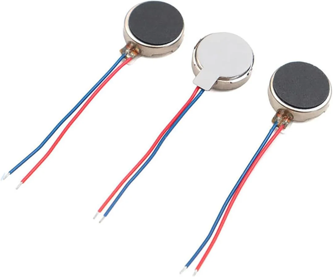 موتور ویبره سکه ای تخت 1027 مناسب تلفن همراه، پیجر، پرینتر سه بعدی DC3V، موتور ویبره 11000 دور در دقیقه موتور ویبره سکه ای تخت 1027 مناسب تلفن همراه، پیجر، پرینتر سه بعدی DC3V، موتور ویبره 11000 دور در دقیقه