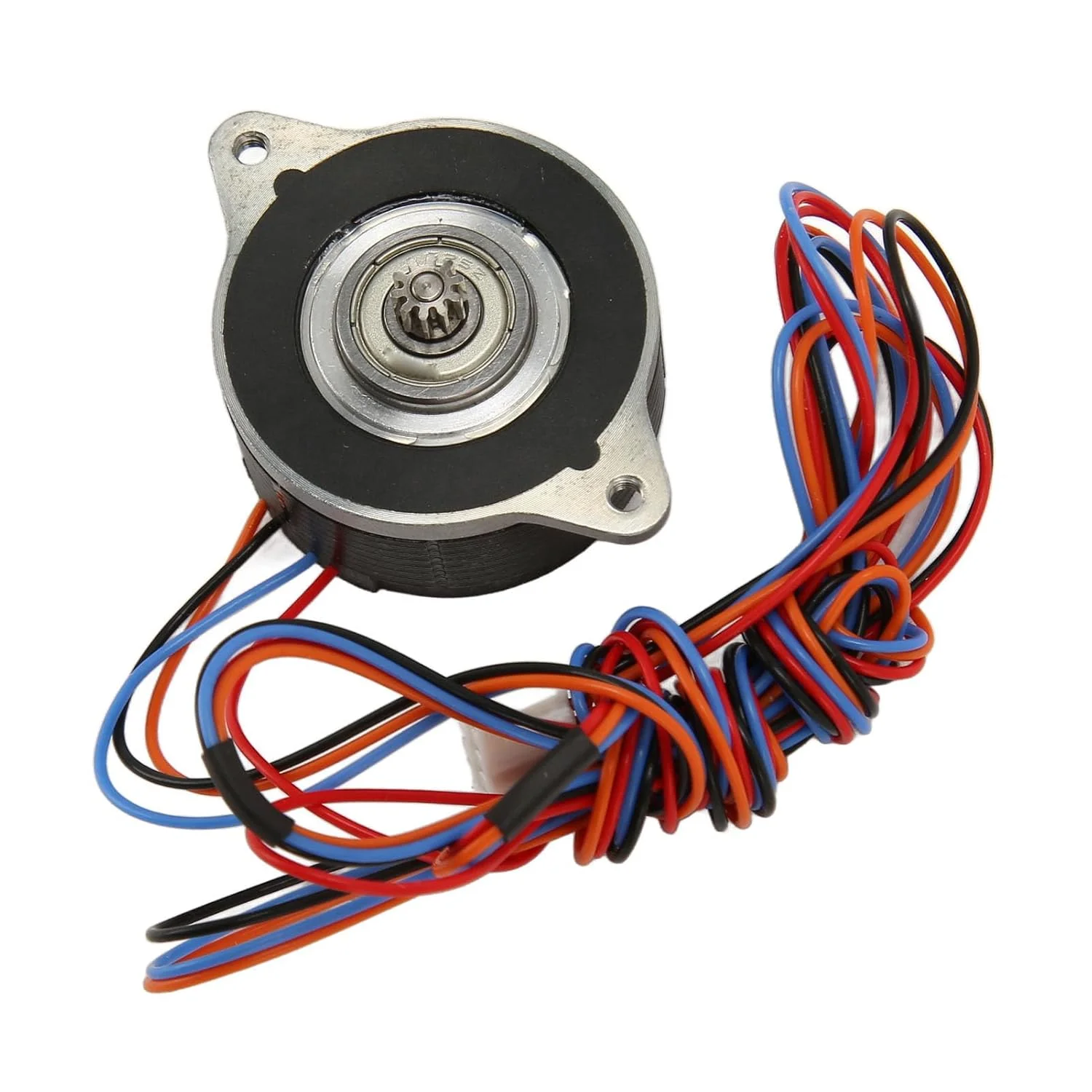 موتور اکسترودر پرینتر سه بعدی، زاویه پله 1.8 درجه، چرخ دنده دو فاز 10 دندانه، موتور پله ای پنکیکی 36 میلی متری 1.9 ولت DC برای V1.5 V2.0