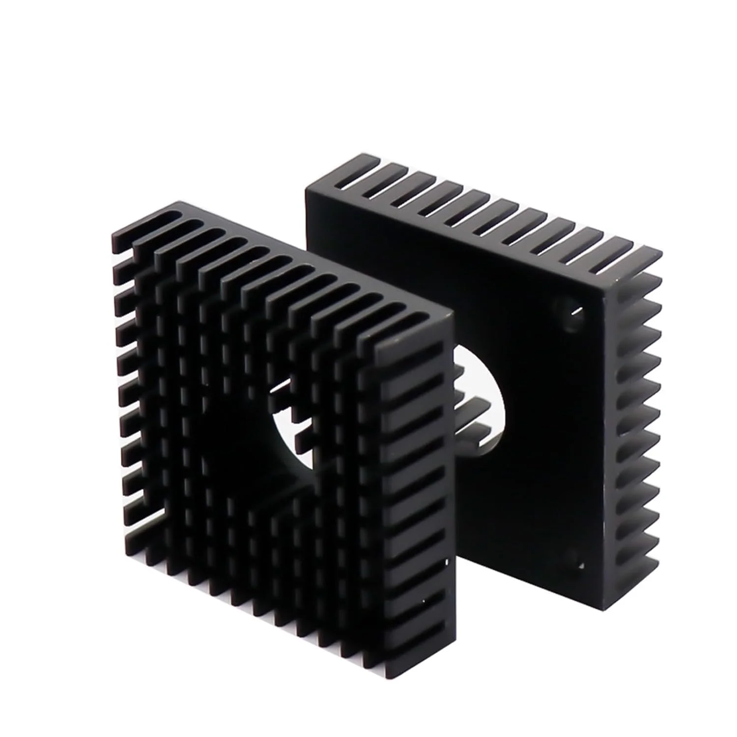 1 عدد هیت سینک آلومینیومی موتور پرینتر سه بعدی رادیاتور مشکی 40x40x10 میلی متر برای موتور پله ای 42 هیت سینک اکسترودر MK7/MK8 1 عدد هیت سینک آلومینیومی موتور پرینتر سه بعدی رادیاتور مشکی 40x40x10 میلی متر برای موتور پله ای 42 هیت سینک اکسترودر MK7/MK8