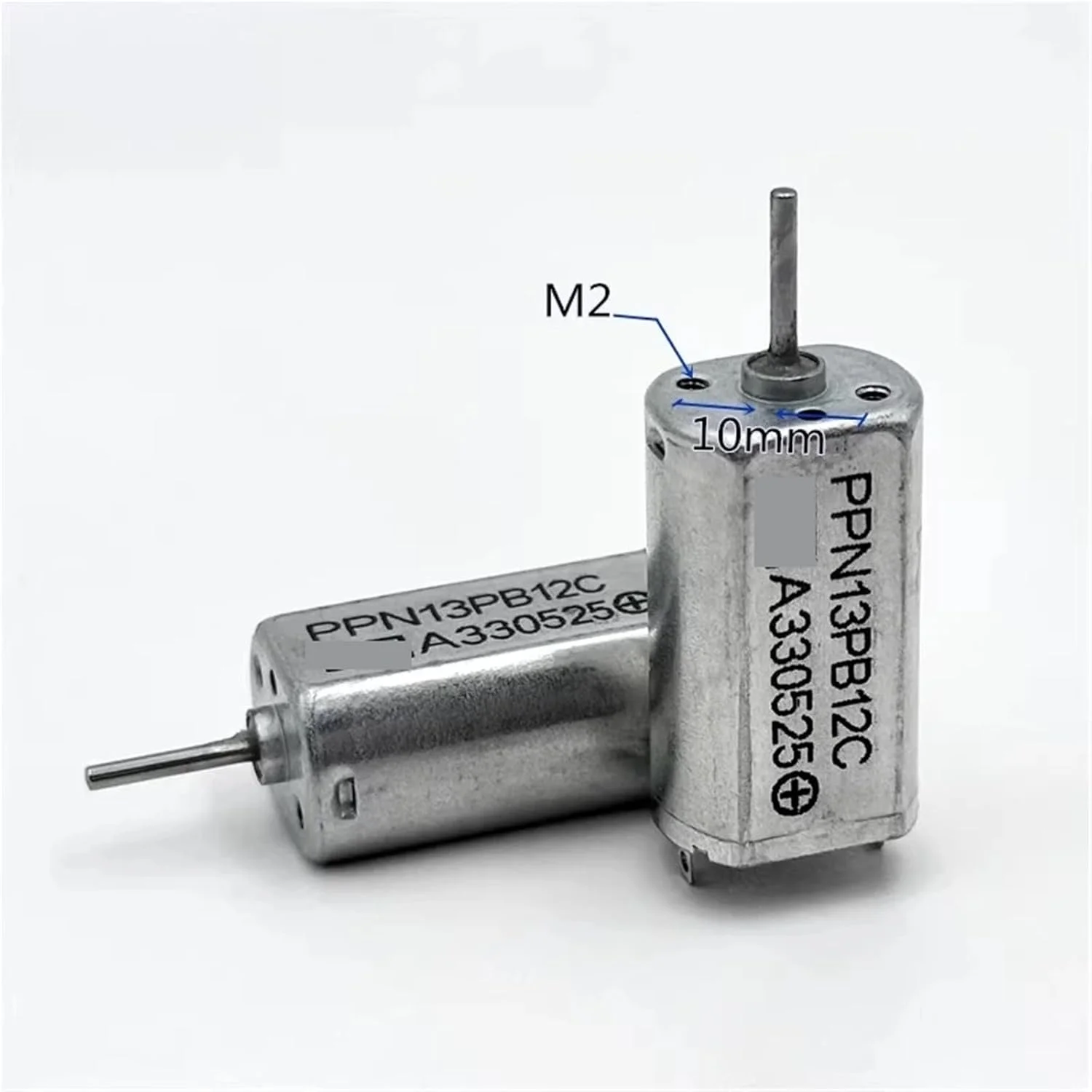 موتور DC مینی PPN13PB12C با سرعت 12000 دور در دقیقه، 15 میلی متر، 3 تا 9 ولت، 1 عدد موتور DC مینی PPN13PB12C با سرعت 12000 دور در دقیقه، 15 میلی متر، 3 تا 9 ولت، 1 عدد