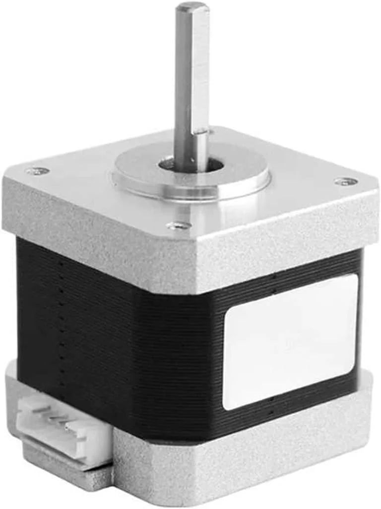 موتور پله ای 4 سیمه 42 با گشتاور 40N.CM و جریان 1.5A مدل 17HS4401 برای پرینتر سه بعدی و CNC XYZ Nema17