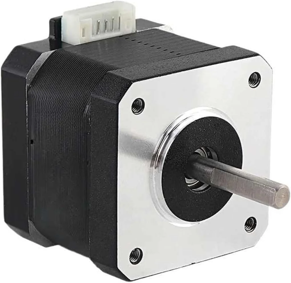 موتور پله ای Nema17 برای پرینتر سه بعدی، 40N.CM، 1.5A، 38mm، 42BYGH 42HS38 برای CNC XYZ + خط 42 (42HS38 X 1 عدد)