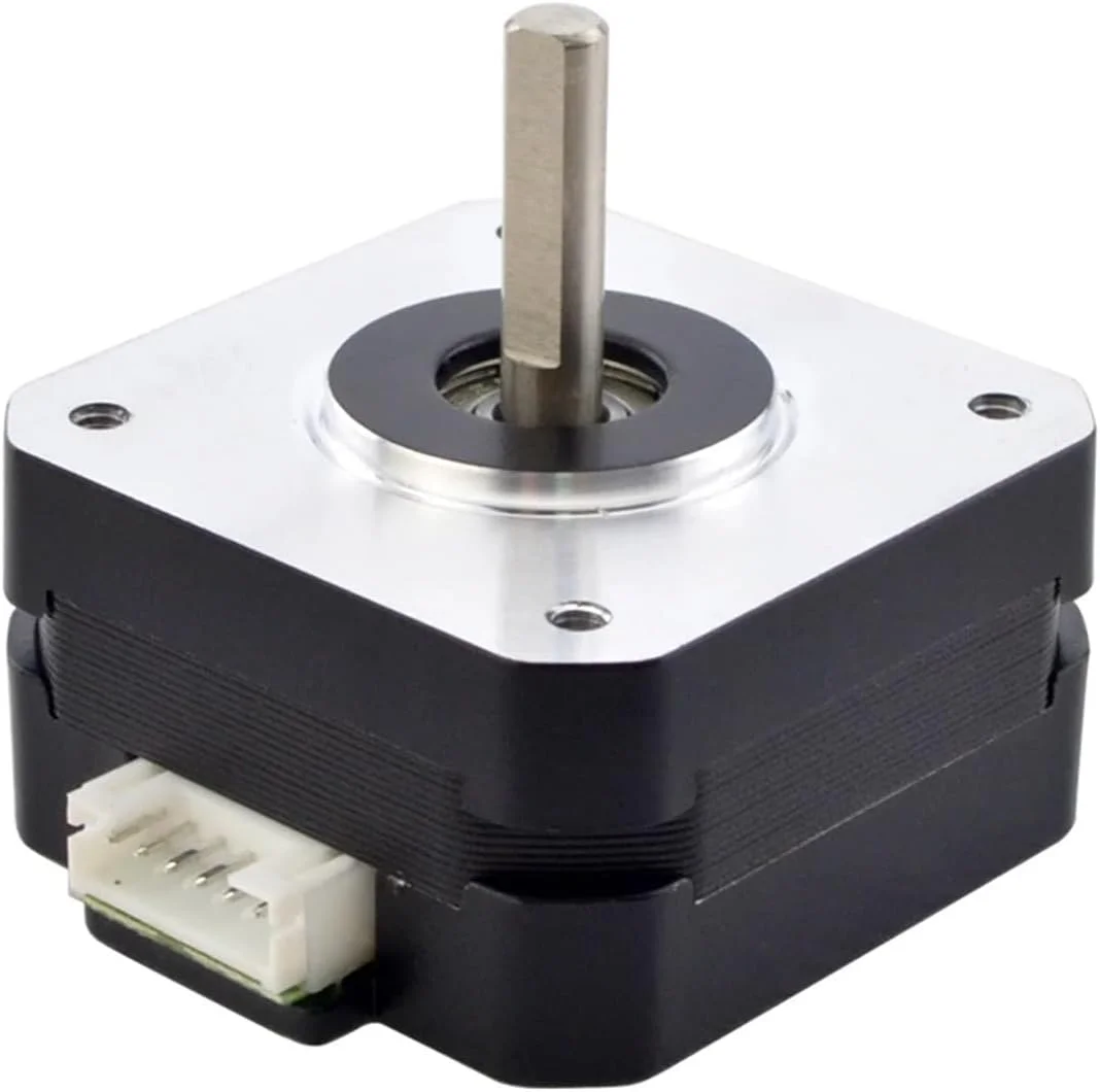 موتور پله ای Nema 17، 23 میلی متر، 17Ncm، 1A، موتور پله ای 42 برای اکسترودر CNC، موتور پرینتر سه بعدی (1 عدد 17HE08-1004S)