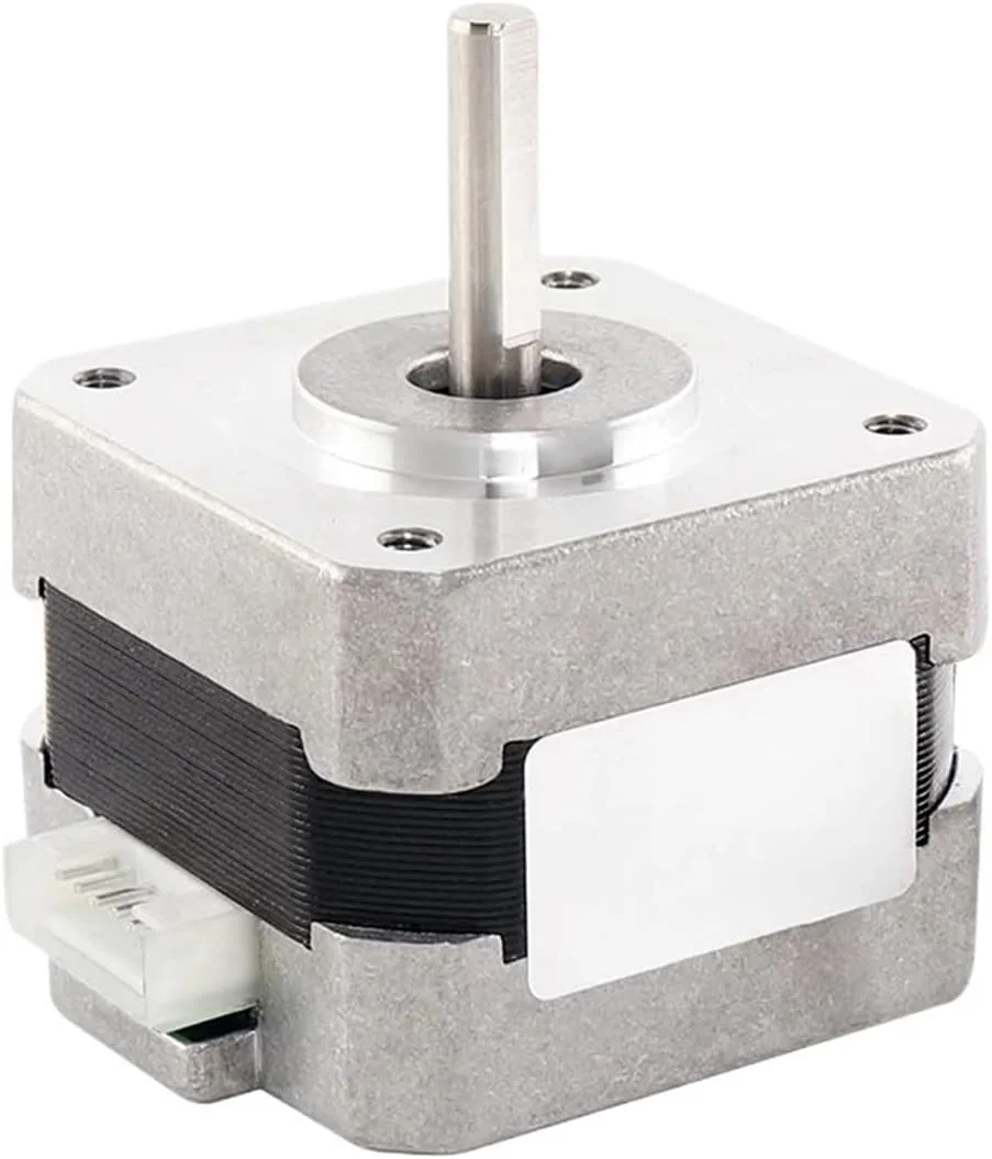 موتور پله‌ای 1.8 درجه Nema17، 2 فاز، 4 سیم، مدل 17HS3430-D، مناسب دستگاه CNC و پرینتر سه بعدی 12 ولت (1 عدد 17HS3430-D)