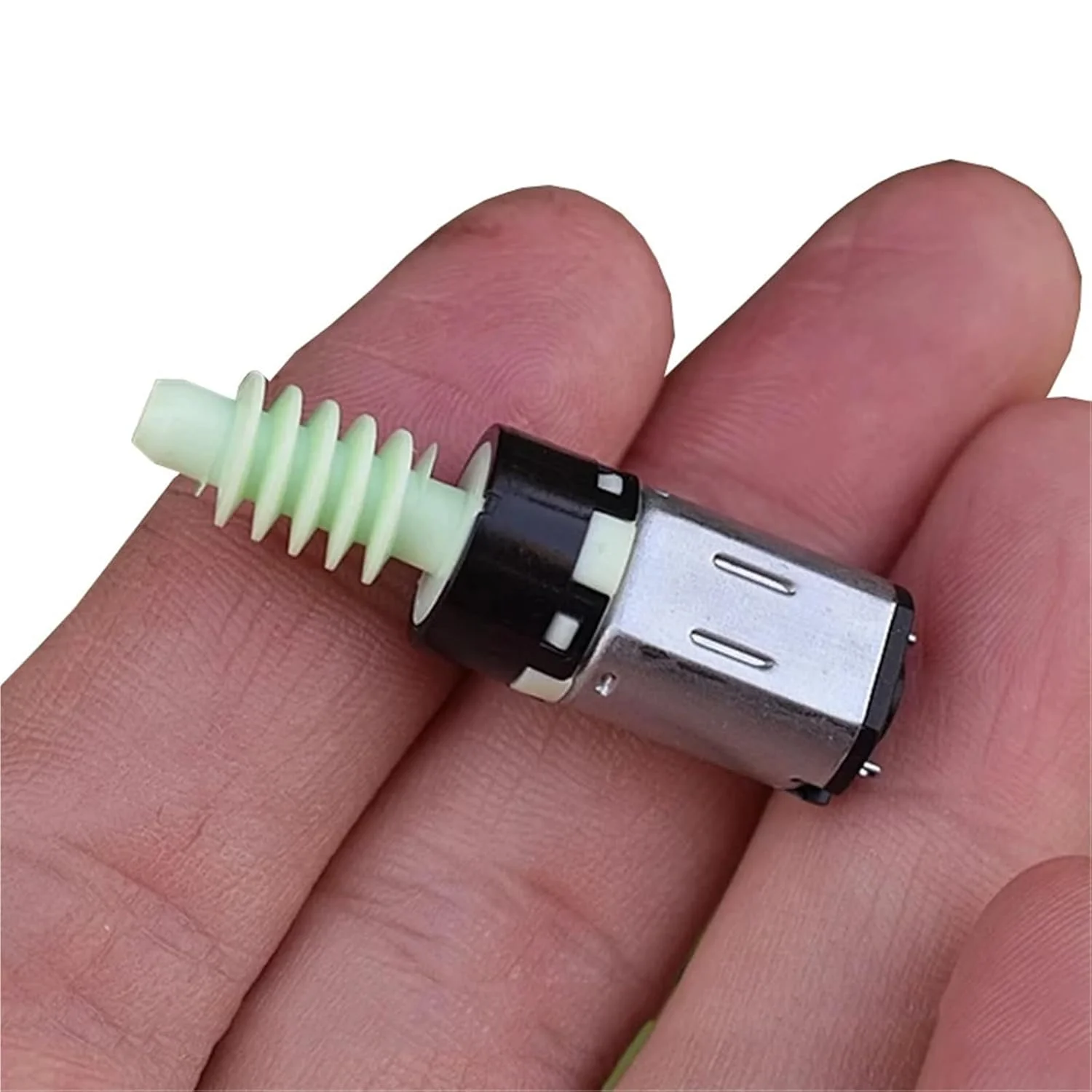 موتور دنده سیاره ای مینی N20 شفت حلزونی DC 3V 5V 6V 130RPM گیربکس کاهنده 12 میلی متری 1 عدد