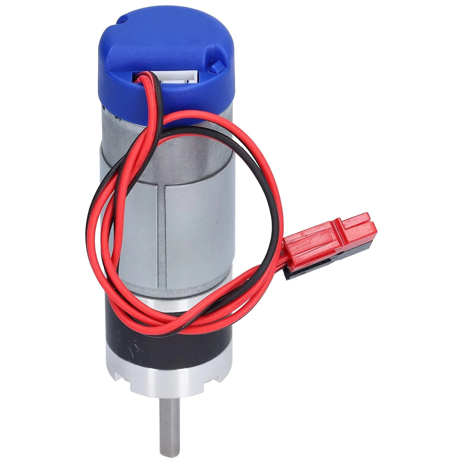 موتور گیربکس سیاره ای، موتور کاهنده، ساختار T با چرخ دنده های فولادی برای رباتیک و پرینترهای سه بعدی، نسبت دنده 19.2:1، موتور 12 ولت DC 555