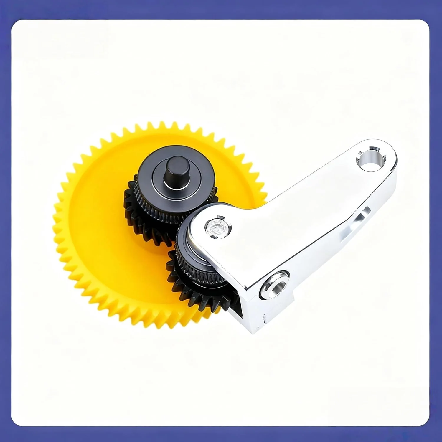 ارتقاء اکسترودر هات‌اند با چرخ‌دنده‌های هلیکال فولادی سخت‌کاری شده و پوشش نانو DLC نسخه 3.0 به همراه دسته فلزی برای تغذیه فیلامنت پرینترهای Bambu Lab P1S/X1C