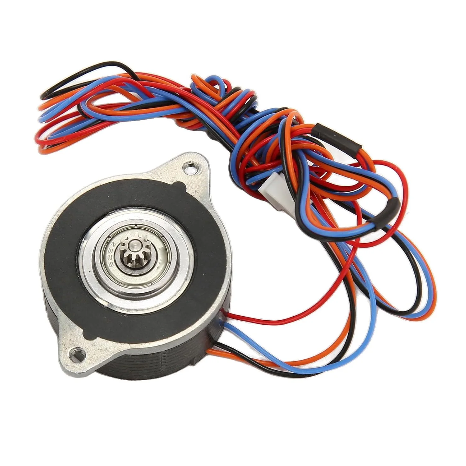 موتور پله‌ای پنکیکی با زاویه پله 1.8 درجه، 2 فاز، قطر 36 میلی‌متر با چرخ‌دنده 10 دندانه برای اکسترودر V1.5 V2.0 برای پرینتر سه بعدی