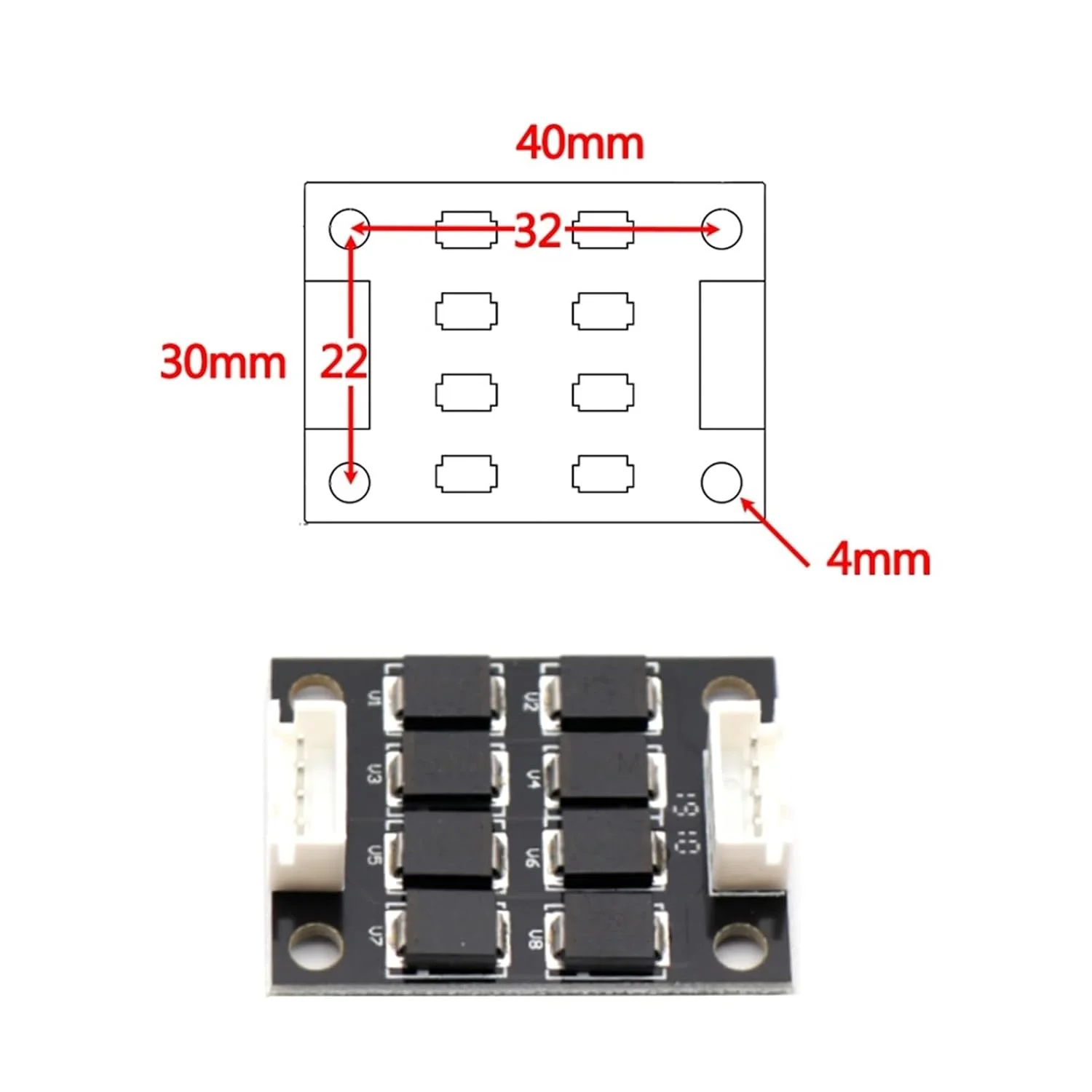ماژول افزودنی 5 عددی برای حذف نویز موتور، فیلتر برش موتور، درایورهای استپر موتور پرینتر سه بعدی