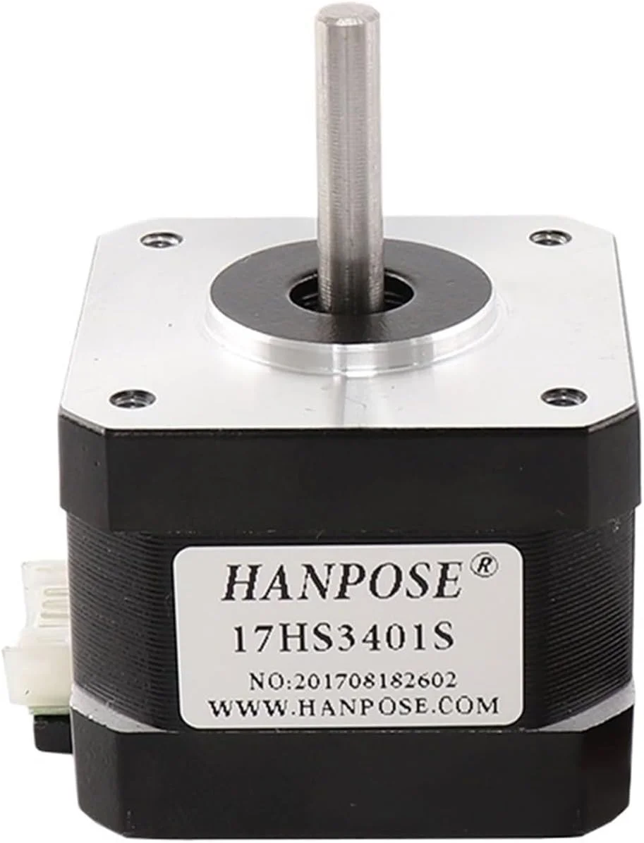 موتور پله ای 17HS3401S، 34 میلی متر، 1.3 آمپر، 28Ncm، 4 سیم، موتور 42 Nema17 برای پرینتر سه بعدی DIY