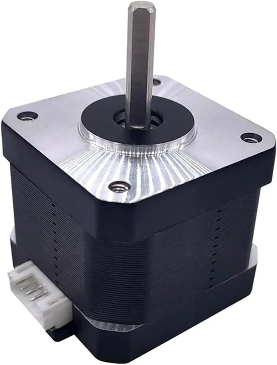 موتور پله ای Nema 17، موتور 42 با ارتفاع 38 میلی متر برای چاپگر سه بعدی، قطعات جایگزین شفت D شکل 1.2 آمپر