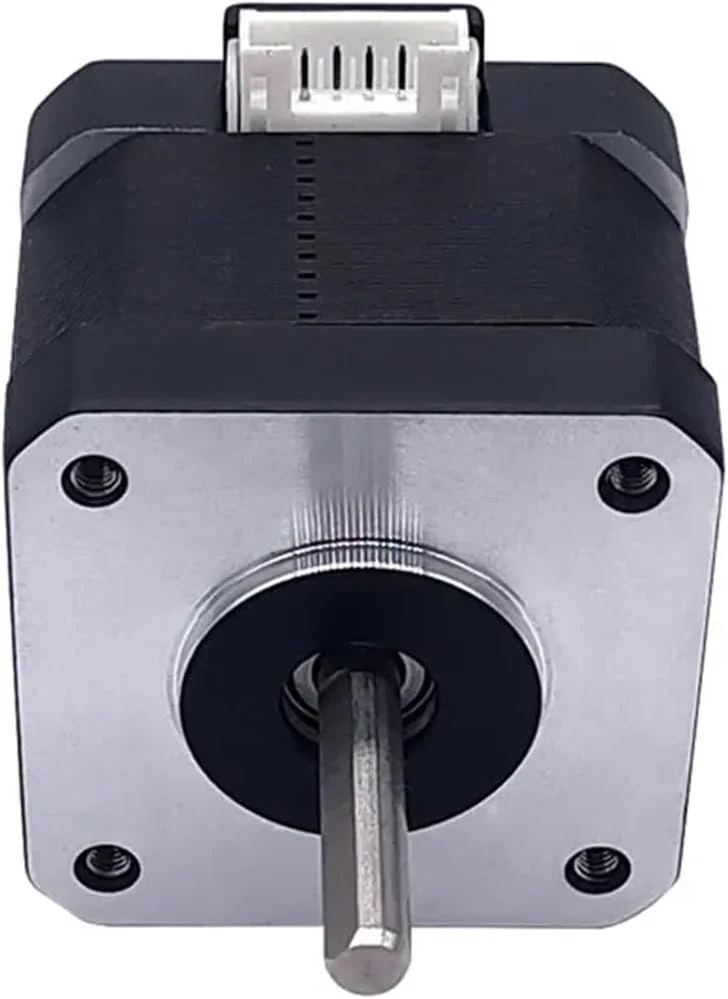 موتور پله ای Nema 17، موتور 42 با ارتفاع 38 میلی متر برای چاپگر سه بعدی، قطعات جایگزین شفت D شکل 1.2 آمپر