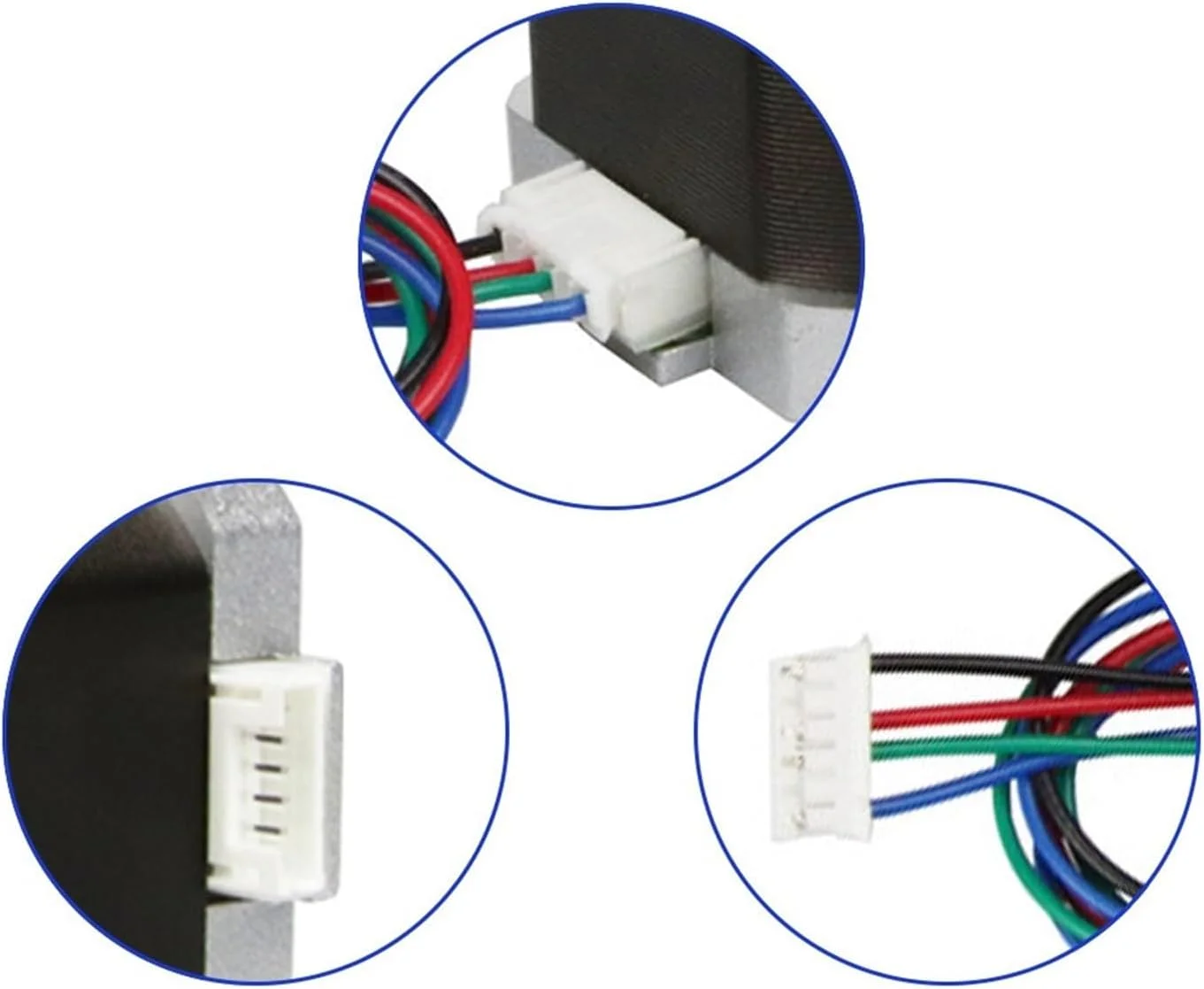 موتور پله ای 42 دو فاز هیبریدی، مناسب برای پرینتر سه بعدی مدل 17HS4401 موتور پله ای 42 دو فاز هیبریدی، مناسب برای پرینتر سه بعدی مدل 17HS4401