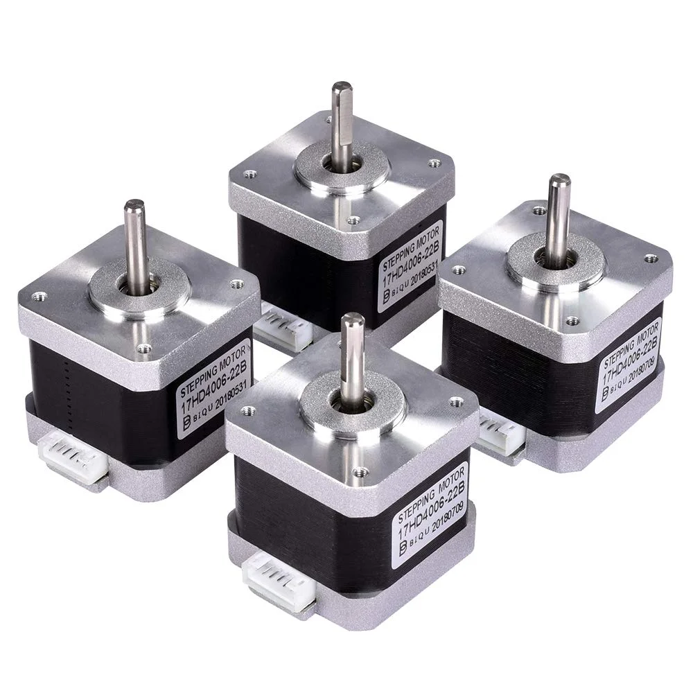 موتور پله ای 4/5 عددی 4 سیم Nema17 40mm موتور 42 Nema 17 موتور 1.3A (17HD4006) موتور برای CNC XYZ چاپگر سه بعدی