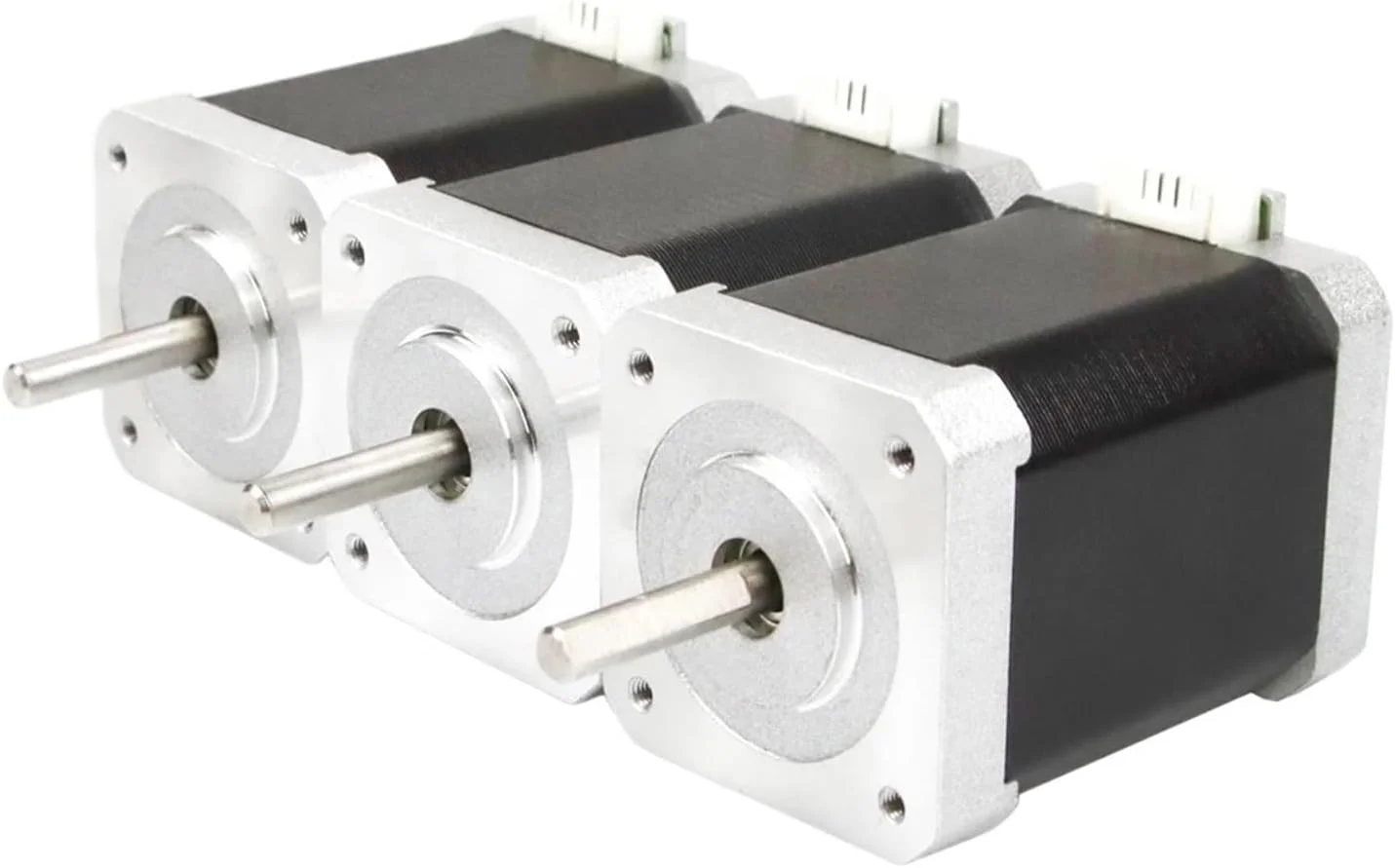 موتور پله ای Nema17 با زاویه گام 1.8 درجه، 1.2 آمپر، 1.7 آمپر، 60 میلی متر، 73N.cm، 4 سیم برای پرینتر سه بعدی CNC