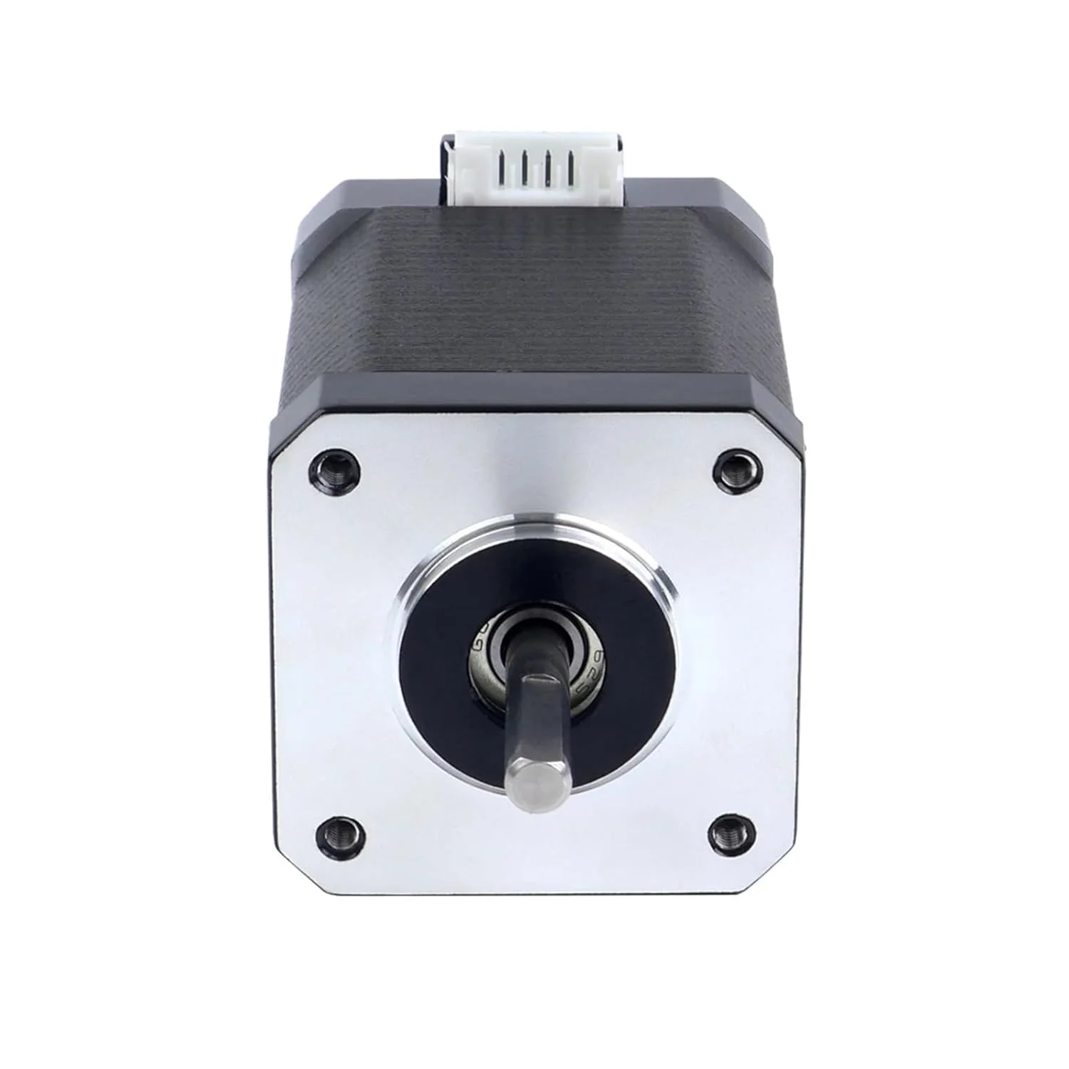 موتور پله ای Nema17، 42x60mm، دو فاز، 60Ncm، 2.1 آمپر، به همراه کابل 4 سیمه 1 متری برای پرینتر سه بعدی CNC XYZ