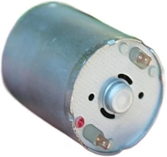 موتور DC مینیاتوری، موتور دنده ای الکتریکی DIY اسباب بازی موتور چاپگر موتور لوازم خانگی موتور 370 برس کربنی DC 6V 6000RPM مدل موتور محوری باتری