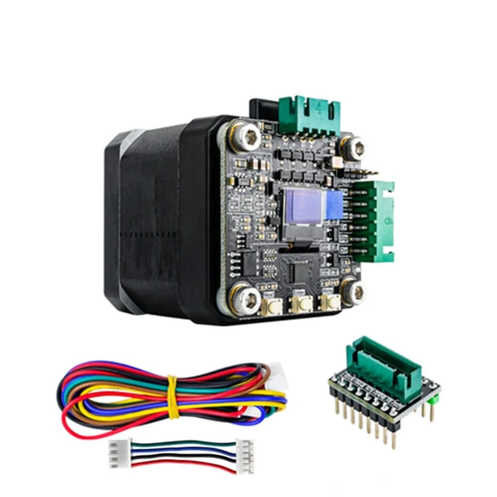 موتور MKS SERVO42C با پردازنده ARM 32 بیتی، موتور پله‌ای حلقه بسته STM32، کنترلر حلقه بسته Nema 17، قطعات پرینتر سه بعدی