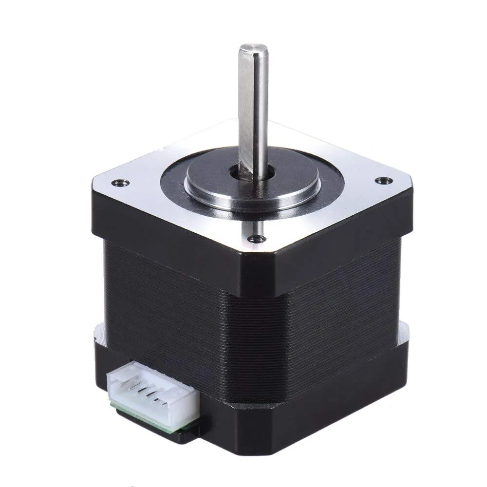 لوازم جانبی و قطعات پرینتر سه بعدی Lysee - 1 عدد موتور پله ای 17، کنترل درایو موتور پله ای 2 فاز 1.8 درجه 0.9 آمپر 0.4 نیوتن متر 42 میلی متر به همراه کابل 90 سانتی متری، لوازم جانبی پرینتر سه بعدی