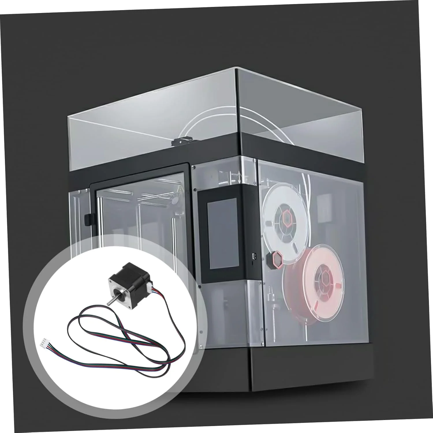 موتور پله ای گشتاور بالا Luxshiny موتور الکتریکی کوچک فاز برای پروژه های DIY Shdbz طراحی فشرده برای چاپگرها و رباتیک عملکرد قابل اعتماد