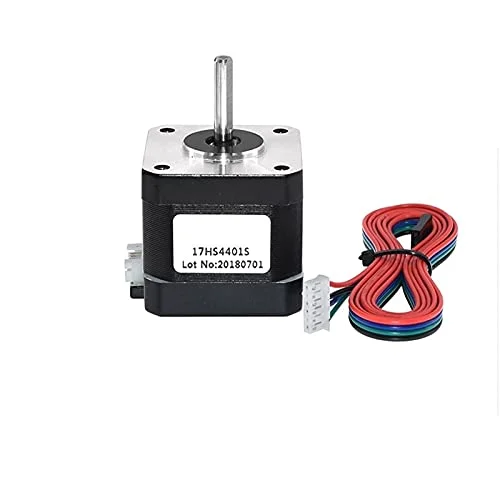 لوازم جانبی و قطعات پرینتر سه بعدی Lysee - یک عدد موتور پله ای 42 دو فاز 4 سیم برای پرینتر سه بعدی - (رنگ: مشکی)