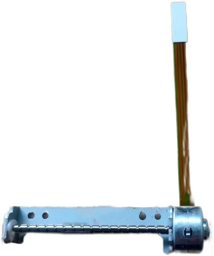 موتور پله ای کوچک با پیچ تقسیم طولانی، موتور پله ای 2 فاز 4 سیمه، مناسب برای پروژه های لغزنده، علمی، پرینتر سه بعدی، مهندسی و تعمیرات (رنگ: موتور (بدون لغزنده))