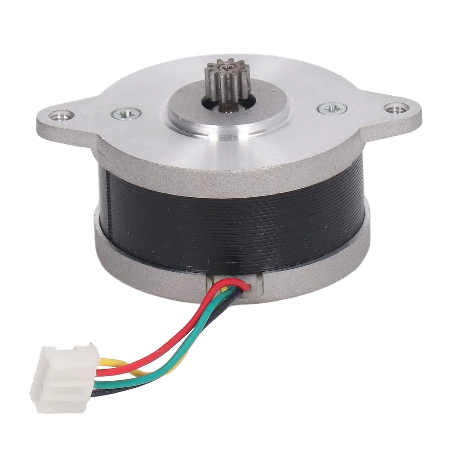 موتور پله ای NEMA14 دو فاز - چرخ دنده 10 دندانه، کابل 78 سانتی متری - 36 میلی متر، DC0-24V - درایو مستقیم اکسترودر - موتور پرینتر سه بعدی