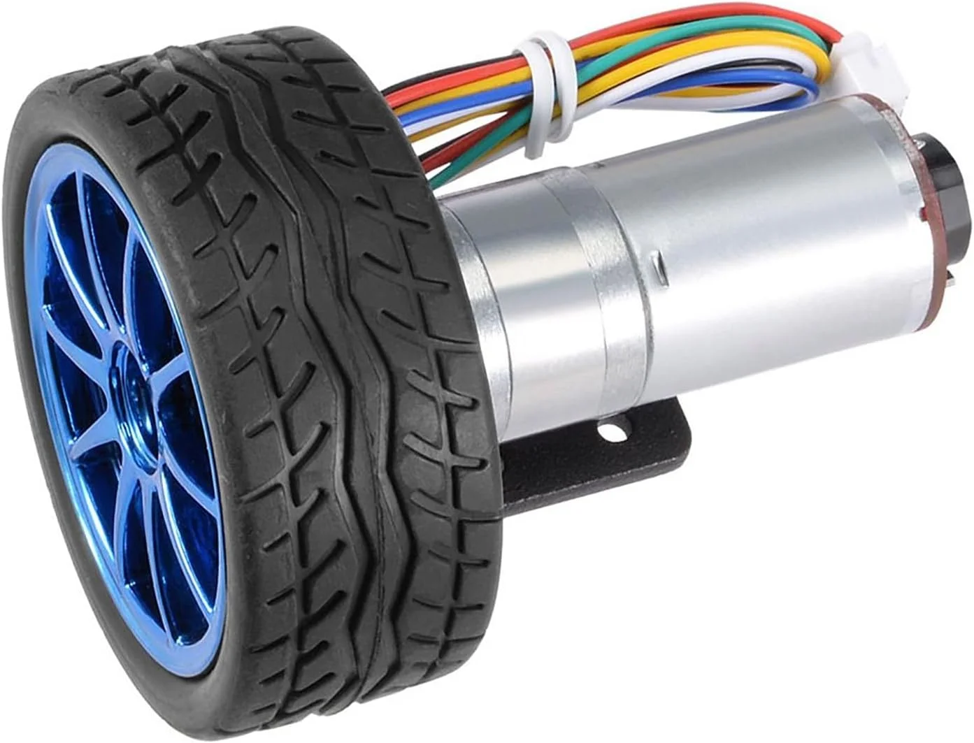 موتور گیربکس انکودر دار JGA25-371 با کاشی مغناطیسی با مقاومت بالا و ساختار کاملاً محصور برای پرینتر ربات ماشین هوشمند (سرعت 100)